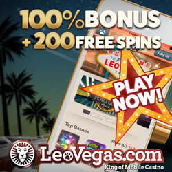 Leovegas casino bonus